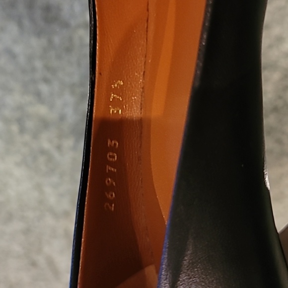 Gucci leather round toe heels 37 1/2 - Picture 6 of 10